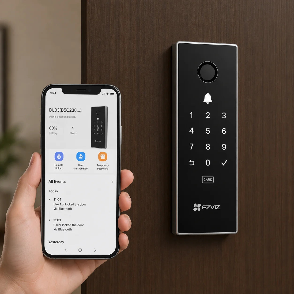 Cerradura Inteligente EZVIZ DL03 Pro WiFi