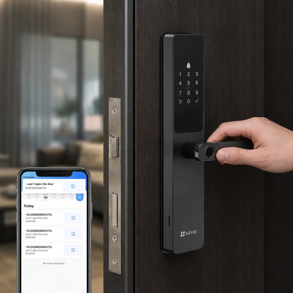 Cerradura Inteligente EZVIZ DL05 WiFi con Huella Digital