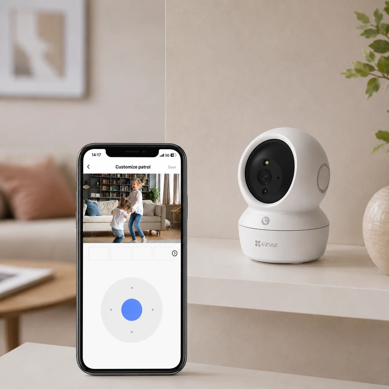 Cámara Inteligente EZVIZ H6c Pro 3K WiFi