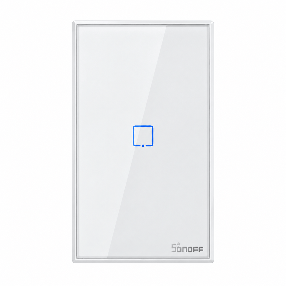 Interruptor Inteligente Wi‑Fi SONOFF T2US1C – 1 tecla, blanco
