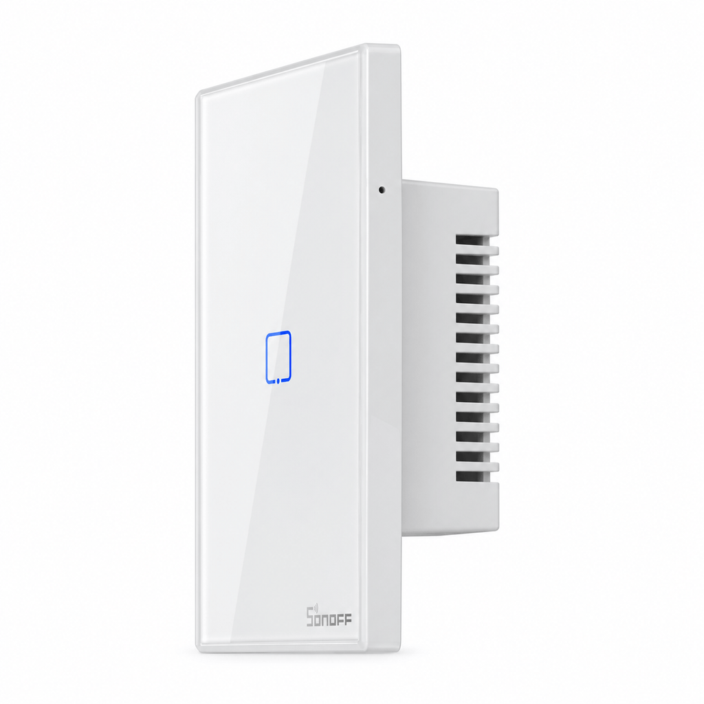 Interruptor Inteligente Wi‑Fi SONOFF T2US1C – 1 tecla, blanco